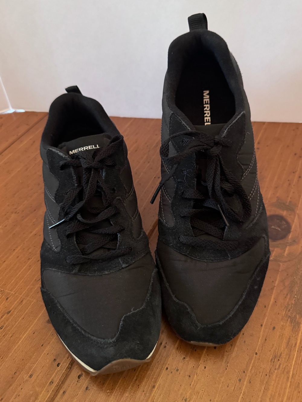 MERRELL Alpine 83 Sport Sneakers Shoes - Men's Size 10 - Black Suede - J006047